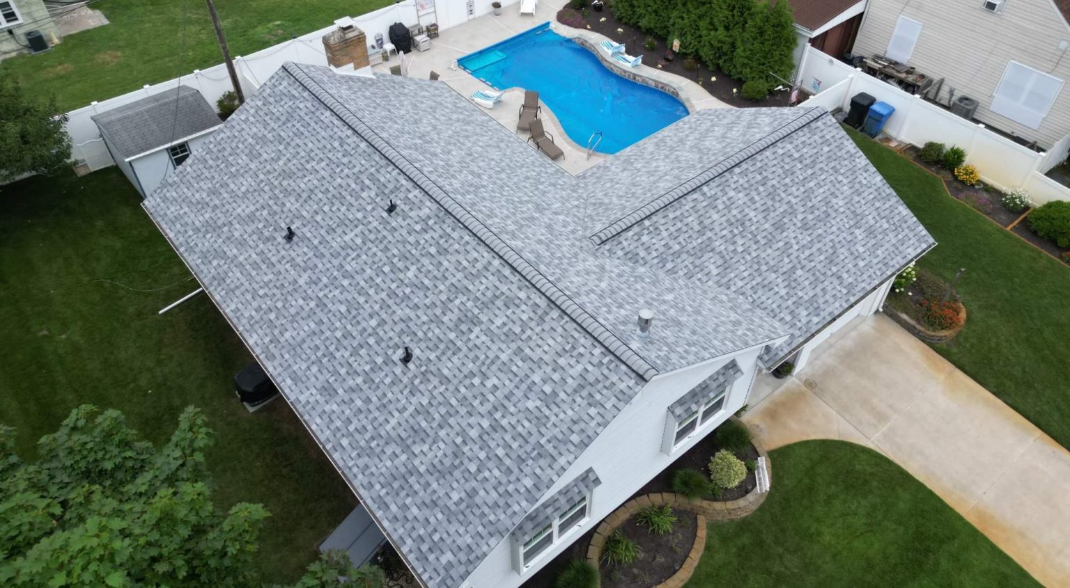 Representative Apex East Roofing roof photo from its official site; not identified as a ChatGPT-origin job